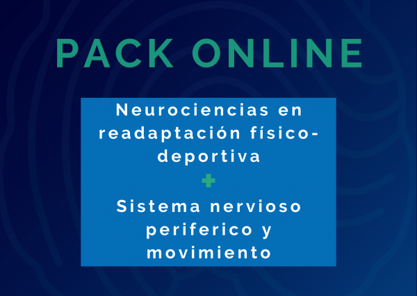 PACK Neurociencia en readaptación + Sistema nervioso periférico y movimiento